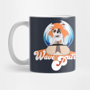 Surfer Dog Wave Patrol Mug